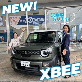 新型クロスビーの試乗車あります！